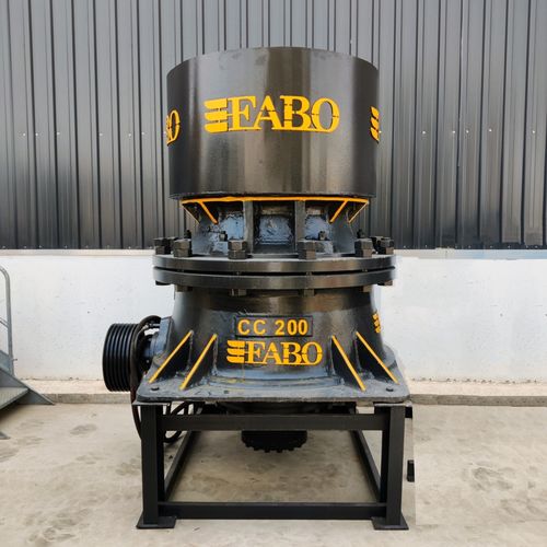 Concasseur à cône - CC-200 SERIES - Fabo Crushing Screening & Concrete Plants - stationnaire