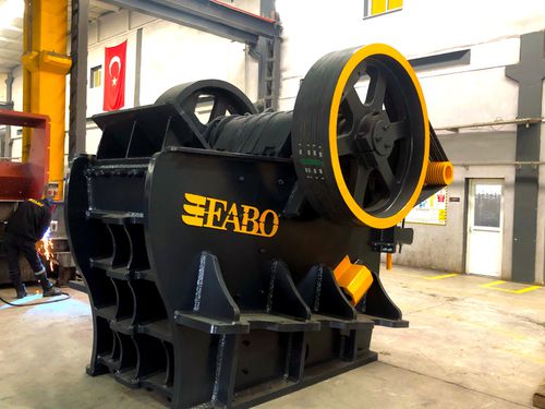 Concasseur à mâchoire - CLK-110 SERIES - Fabo Crushing Screening & Concrete Plants - stationnaire / primaire