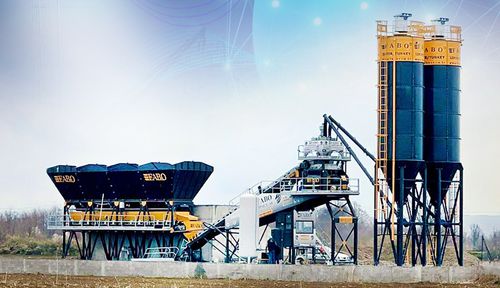 Centrale à béton stationnaire - COMPACT-60 - Fabo Crushing Screening & Concrete Plants - compacte