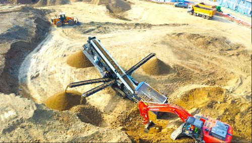 Groupe de concassage et de criblage mobile - FTS 15-60 - Fabo Crushing Screening & Concrete Plants - sur chenilles