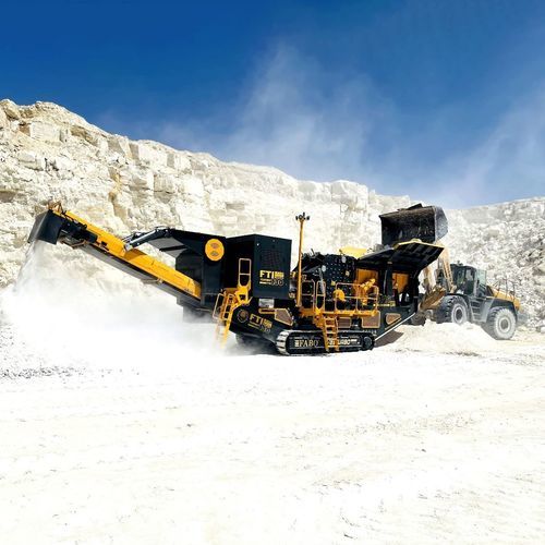Groupe de concassage et de criblage à percussion - FTI-130 - Fabo Crushing Screening & Concrete Plants - mobile / sur chenilles