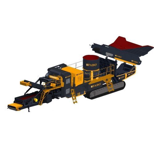 Groupe de concassage et de criblage à cône - FTC-200 - Fabo Crushing Screening & Concrete Plants - mobile / sur chenilles