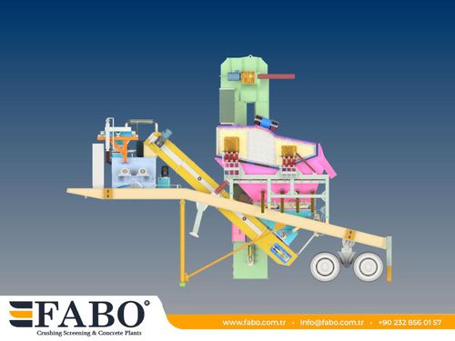 Centrale d'enrobage stationnaire - Fabo Crushing Screening & Concrete Plants