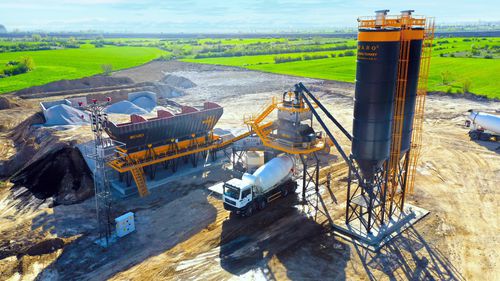 Centrale à béton stationnaire - COMPACT-120 - Fabo Crushing Screening & Concrete Plants - compacte / avec convoyeur à bande
