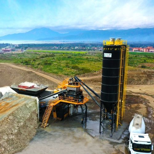 Centrale à béton mobile - TURBOMIX-100 - Fabo Crushing Screening & Concrete Plants - compacte / automatique