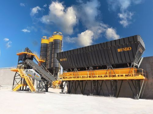 Centrale à béton stationnaire - COMPACT-160 Stock - Fabo Crushing Screening & Concrete Plants - compacte