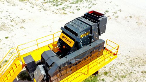Concasseur à percussion - DMK-02 series - Fabo Crushing Screening & Concrete Plants - stationnaire / secondaire