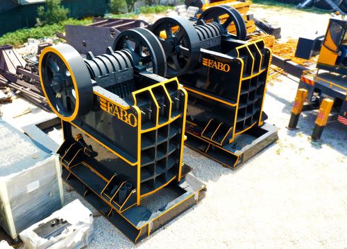 Concasseur primaire - CLK-130 - Fabo Crushing Screening & Concrete Plants - à mâchoire / stationnaire