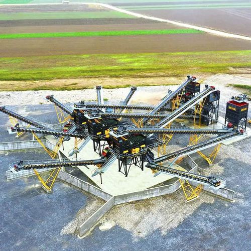 Groupe de concassage et de criblage à percussion - Fabo Crushing Screening & Concrete Plants - stationnaire / primaire
