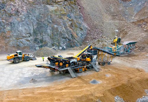 Concasseur à cône - MCC-200 - Fabo Crushing Screening & Concrete Plants - mobile / pour les matières minérales