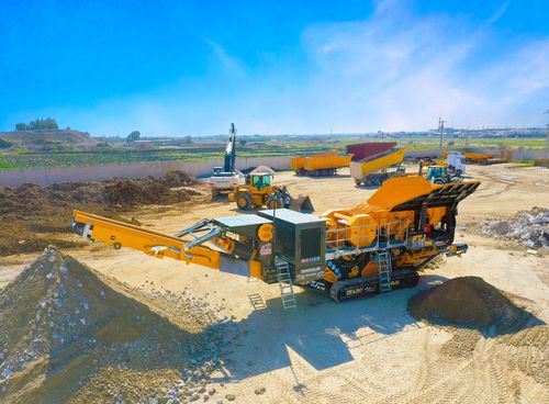 Groupe de concassage et de criblage à mâchoire - FTJ-1175 - Fabo Crushing Screening & Concrete Plants - mobile / sur chenilles