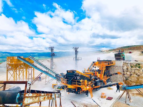 Groupe de concassage et de criblage à percussion - PRO-150 - Fabo Crushing Screening & Concrete Plants - mobile / pour pierre dure
