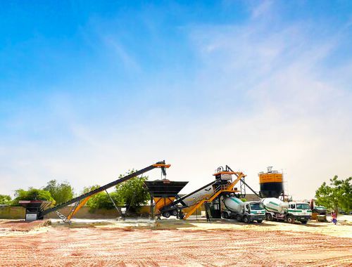 Centrale à béton mobile - TURBOMIX-100 - Fabo Crushing Screening & Concrete Plants