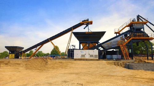 Centrale à béton mobile - TURBOMIX-120 - Fabo Crushing Screening & Concrete Plants - continue / automatique