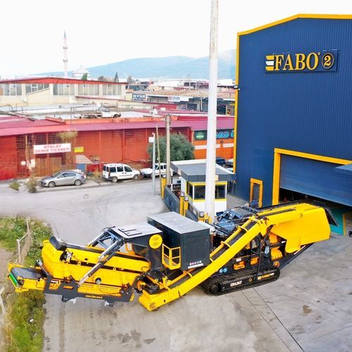 Groupe de concassage et de criblage à percussion - FTI-130s - Fabo Crushing Screening & Concrete Plants - mobile / compact / sur chenilles