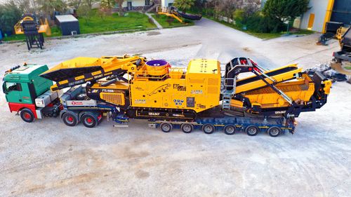 Groupe de concassage et de criblage à cône - FTC-200S - Fabo Crushing Screening & Concrete Plants - mobile / sur chenilles / pour pierres