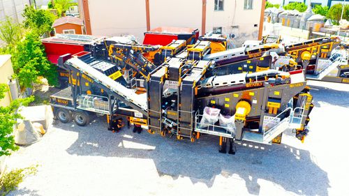 Groupe de concassage et de criblage à mâchoire - FULLSTAR 110 - Fabo Crushing Screening & Concrete Plants - mobile / haute capacité / pour pierres