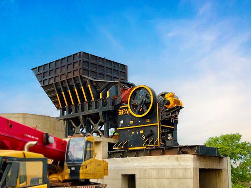 Groupe de concassage et de criblage à cône - Fabo Crushing Screening & Concrete Plants - stationnaire / primaire / haute capacité