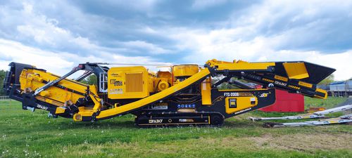 Groupe de concassage et de criblage à cône - FTC-200S - Fabo Crushing Screening & Concrete Plants - mobile / sur chenilles