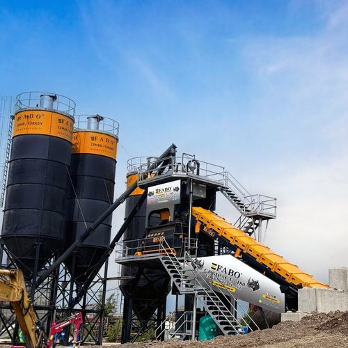 Centrale à béton stationnaire - COMPACT-180 - Fabo Crushing Screening & Concrete Plants - automatique / compacte