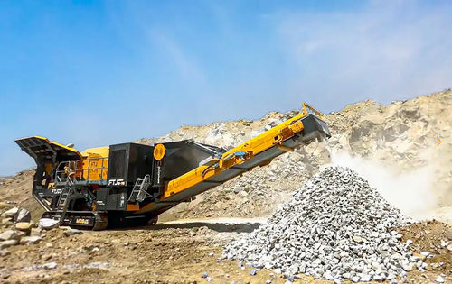 Concasseur à mâchoire - FTJ-11-75 - Fabo Crushing Screening & Concrete Plants - mobile / à moteur diesel / primaire