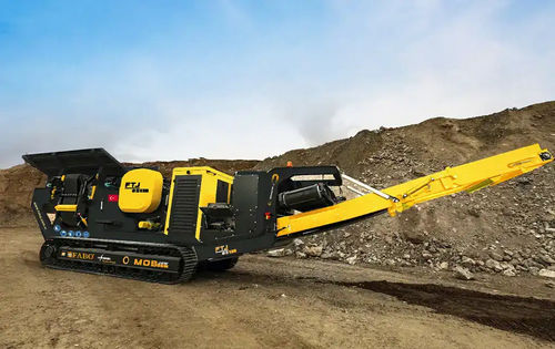 Concasseur à mâchoire - FTJ-11-60 - Fabo Crushing Screening & Concrete Plants - mobile / à moteur diesel / compact