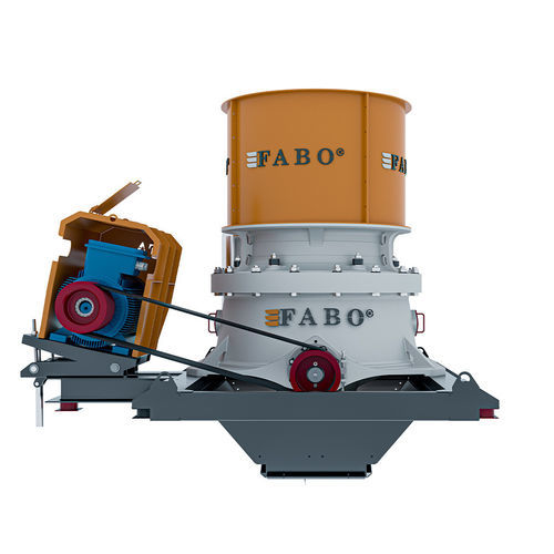 Concasseur à cône - CC-200 - Fabo Crushing Screening & Concrete Plants - stationnaire / secondaire / pour les matières minérales