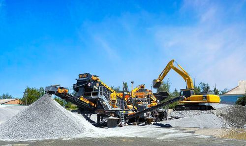 Groupe de concassage et de criblage à cône - MCC 300 - Fabo Crushing Screening & Concrete Plants - mobile / haute capacité / pour pierre dure