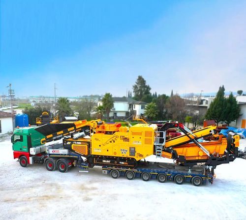 Concasseur à cône - FTC series - Fabo Crushing Screening & Concrete Plants - mobile / sur chenilles / secondaire