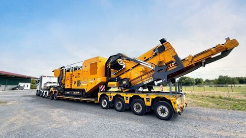 Groupe de concassage et de criblage à percussion - FTI-110s - Fabo Crushing Screening & Concrete Plants - mobile / compact / sur chenilles