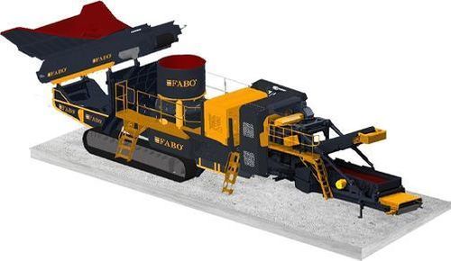 Concasseur à cône - FTC-300-s - Fabo Crushing Screening & Concrete Plants - mobile / à moteur diesel / haute capacité