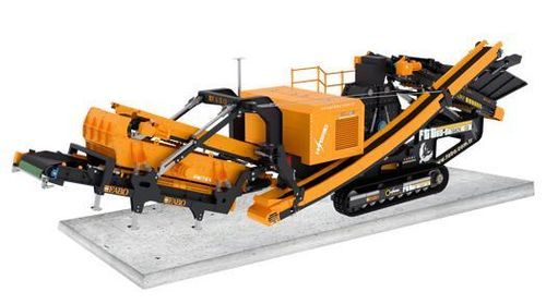 Concasseur vertical à percussion - FTT-100-S - Fabo Crushing Screening & Concrete Plants - mobile / à moteur diesel / pour production de sable