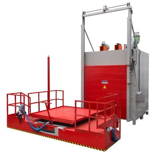 Four à chariot - E.V.E.-1 - IDROCALOR SRL Italy - de séchage / de cuisson / de polymérisation