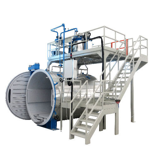 Autoclave de process - IDROCALOR SRL Italy - sous vide / horizontal / pour pièce en matériau composite