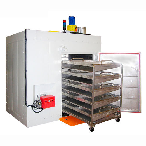 Four à chariot - E.V.G.E.-1 - IDROCALOR SRL Italy - de séchage / de cuisson / électrique