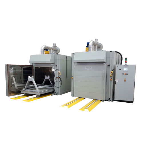 Four à chariot - E.V.E.-14 - IDROCALOR SRL Italy - de séchage / de polymérisation de résine / à gaz