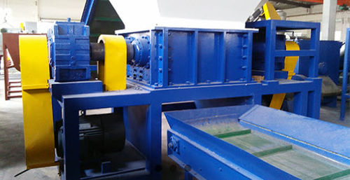 Déchiqueteur à 2 arbres - SWTF series - Suzhou Polytec Machinery Co.,LTD - pour le bois / papier / de déchets