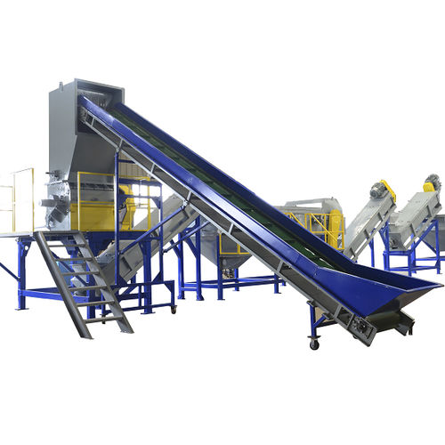 Installation de recyclage de plastique - Suzhou Polytec Machinery Co.,LTD - pour cartes électroniques / avec granulation