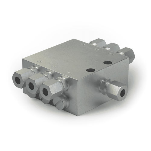 Distributeur progressif de graisse - VPB - SKF Lubrication Systems Germany GmbH - modulaire / en acier inoxydable / compact