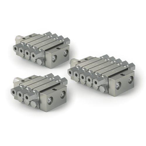 Distributeur progressif pour système de lubrification progressif - VPK - SKF Lubrication Systems Germany GmbH - de graisse / modulaire / à mouvement continu
