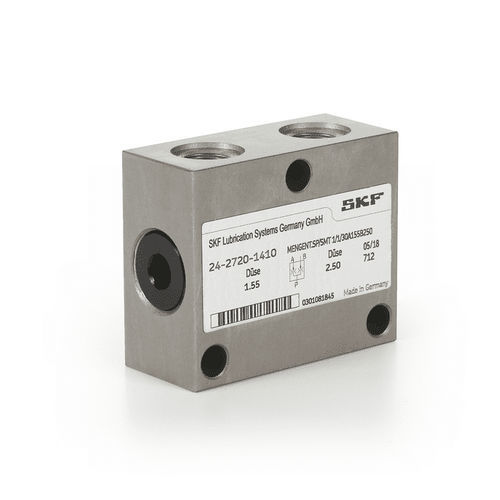 Répartiteur de débit à piston - SMT 1 - SKF Lubrication Systems Germany GmbH - 2 voies / hydraulique / d'huile