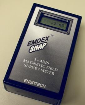 Appareil de mesure de champ magnétique - EMDEX SNAP - EMDEX llc - à balayage de fréquence / numérique / portable