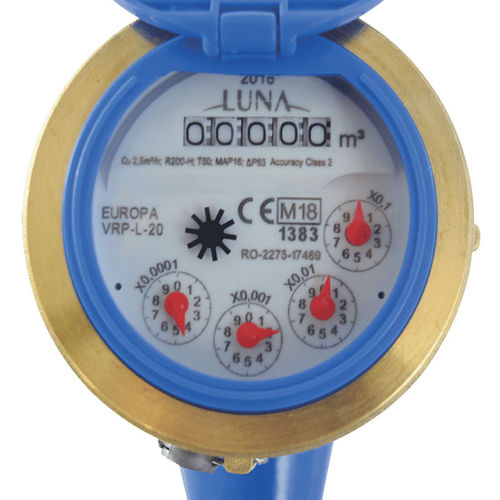 Compteur d'eau analogique -  EUROPA - Luna Elektrik