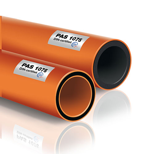 Tuyau rigide pour gaz - RENOVATION VRC+  - Idrotherm 2000 - en polyéthylène PE / DIN / standard