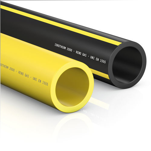 Tuyau rigide pour gaz - RENO E GIALLO - Idrotherm 2000 - en polyéthylène PE / standard / résistant à la corrosion