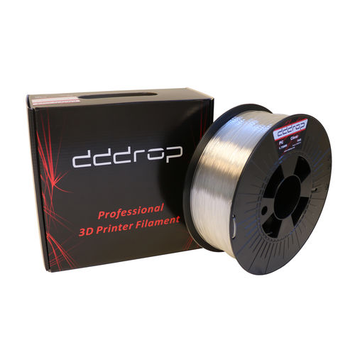 Filament PC pour imprimante 3D - dddrop - 1,75 mm / blanc / résistant aux chocs