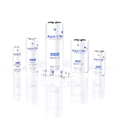 Pile rechargeable Ni-MH - VHT series - ARTS Energy - type D / type CS / type AA