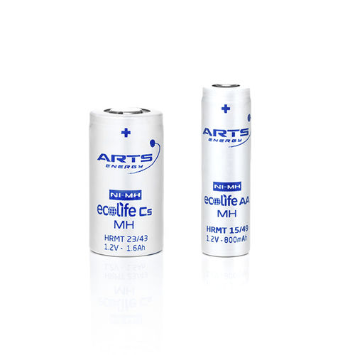 Pile rechargeable Ni-MH - ecolife™ series - ARTS Energy - type CS / type AA
