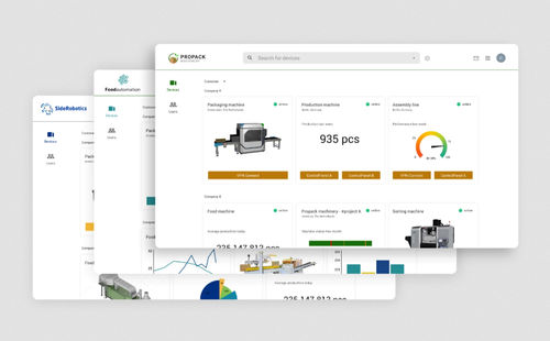 Logiciel de gestion - White Labelling - IXON bv - de partage / d' IIOT / de machine