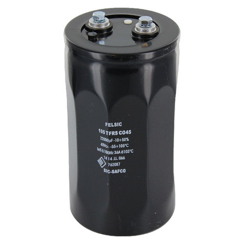 Condensateur électrolytique - FELSIC 105 TFRS  - EXXELIA - à visser